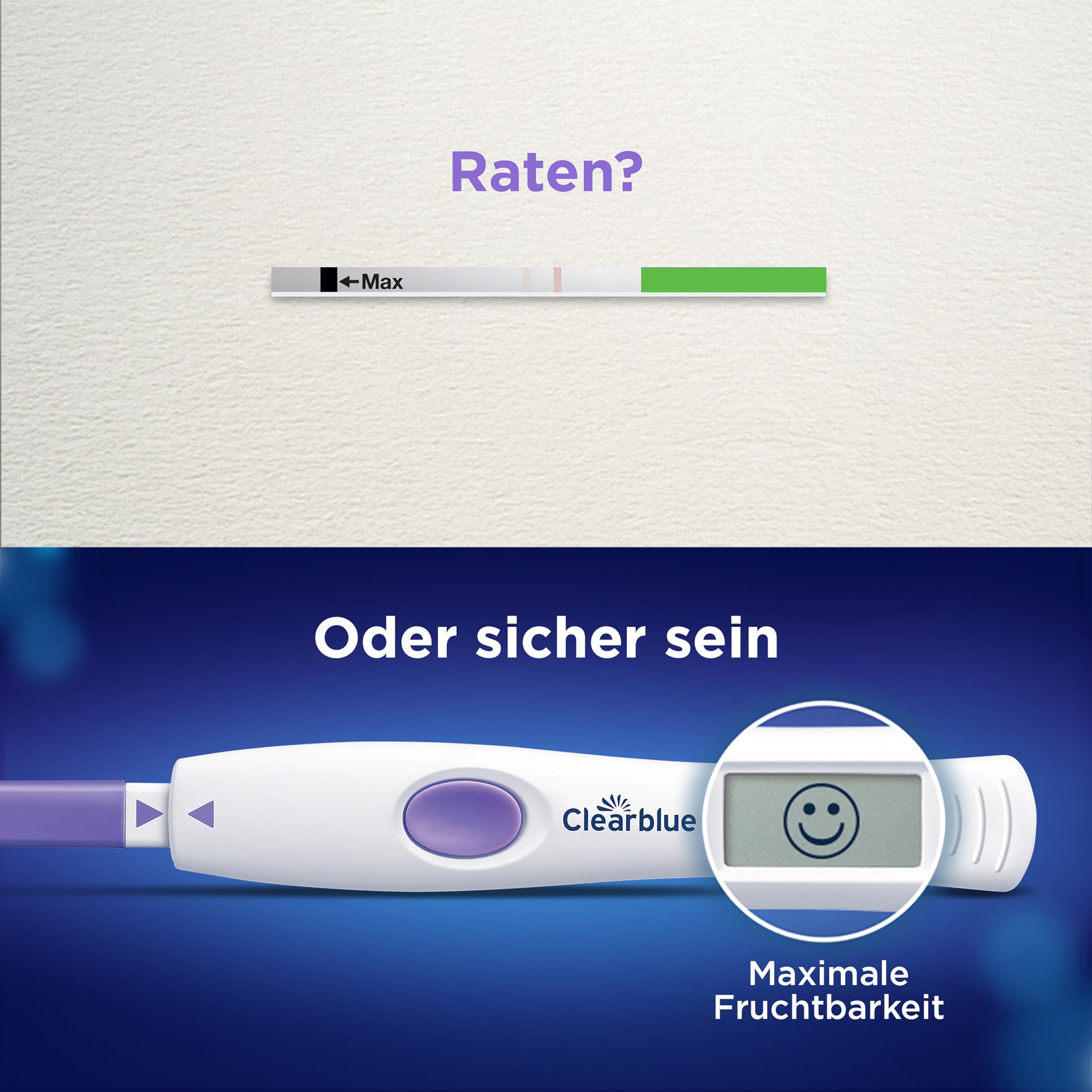 clearblue-kinderwunsch-ovulationstest-kit-digital-30-ovulationstests-1-halterung image 7