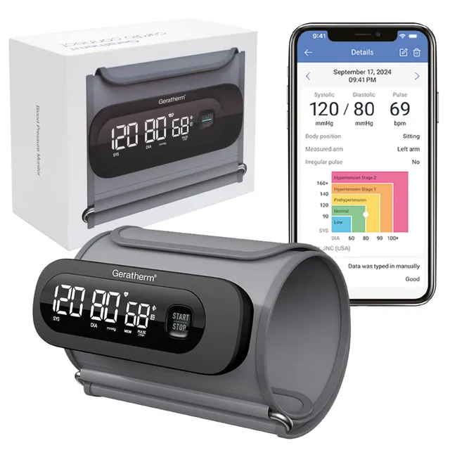 geratherm-cardio-connect-oberarm-blutdruckmessger-t-mit-app-anbindung image 1