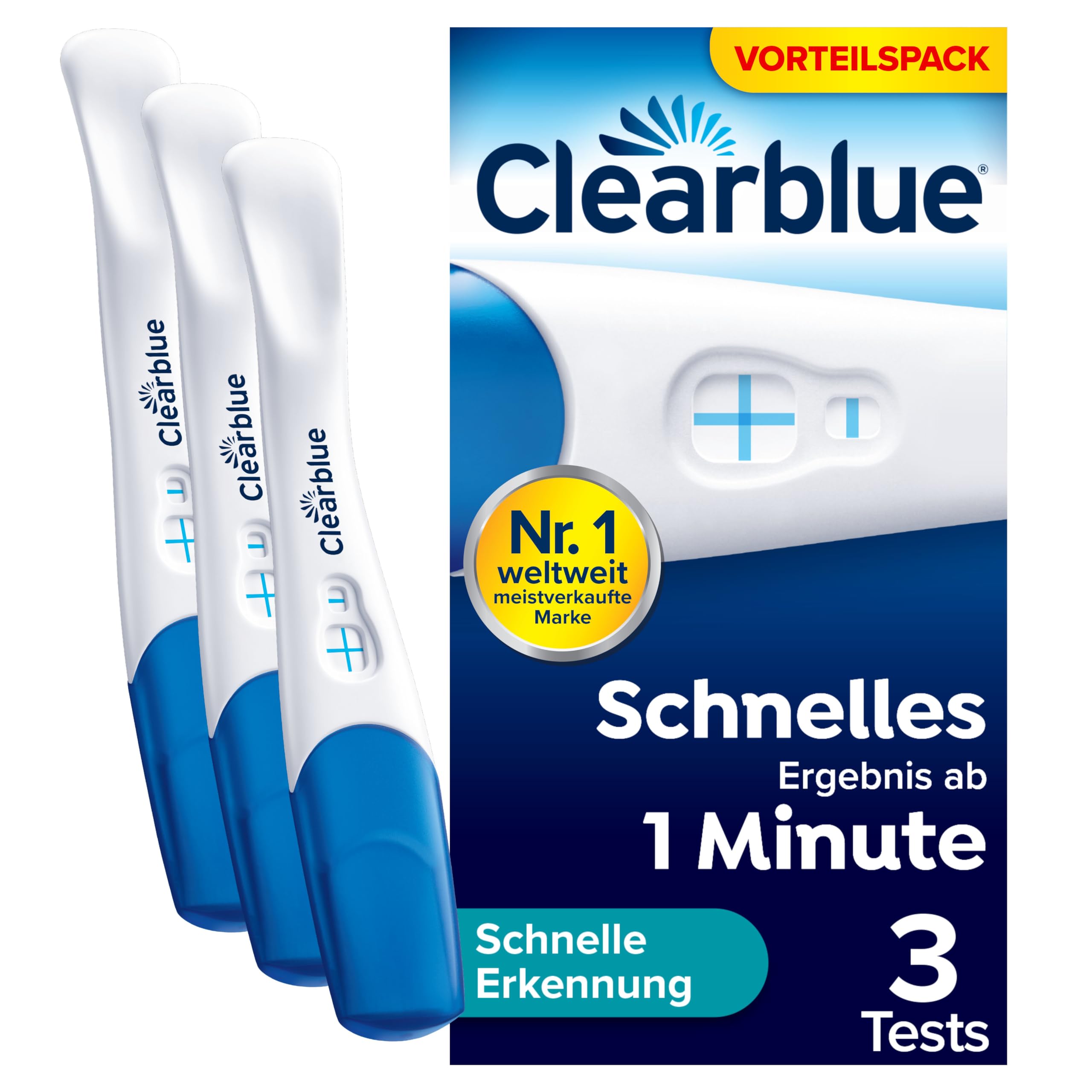 clearblue-schwangerschaftstest-schnelle-erkennung-3-tests-vorteilspack image 1