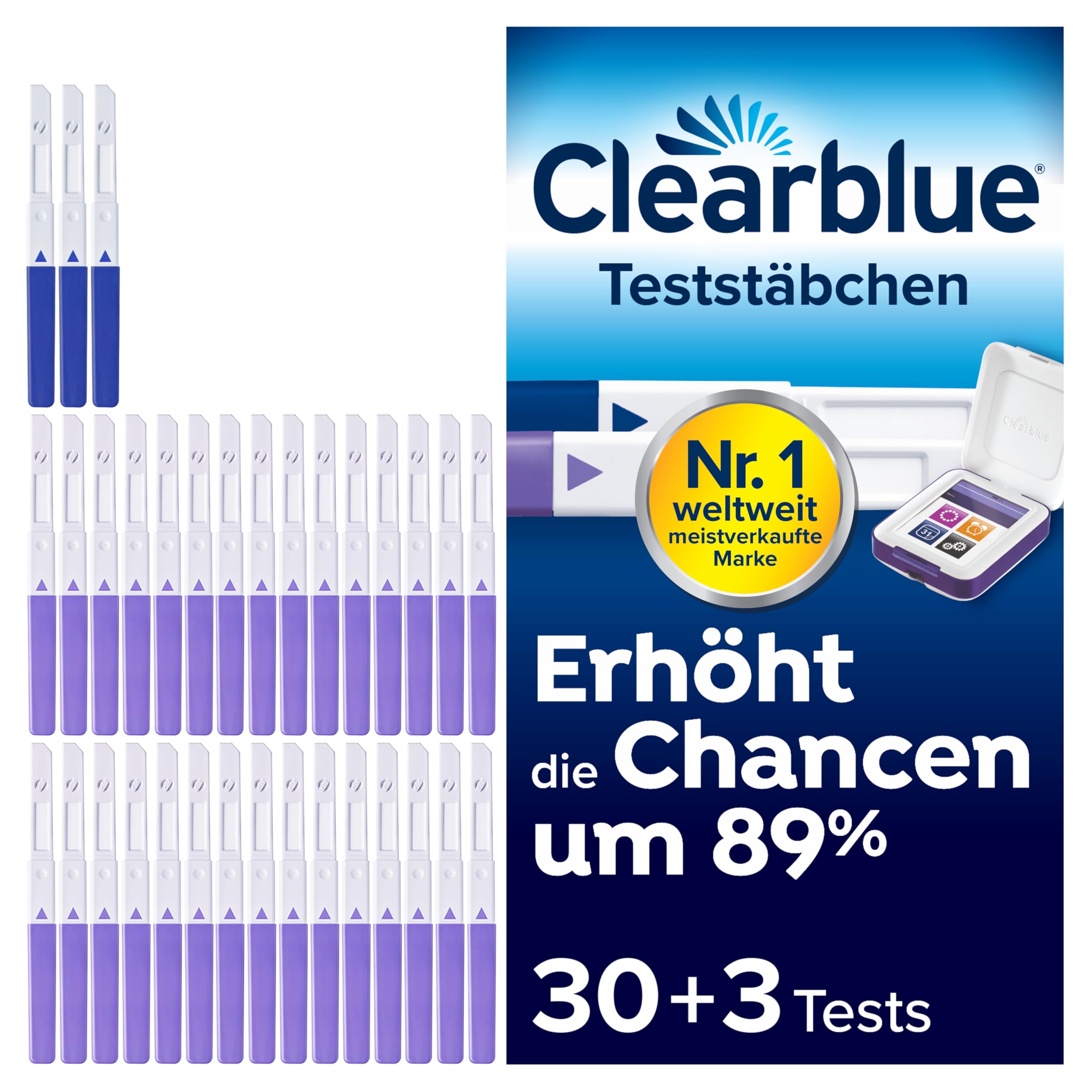 clearblue-fertilit-tsmonitor-nachf-llpack-33-tests-30x-ovulation-3x-schwangersch image 1