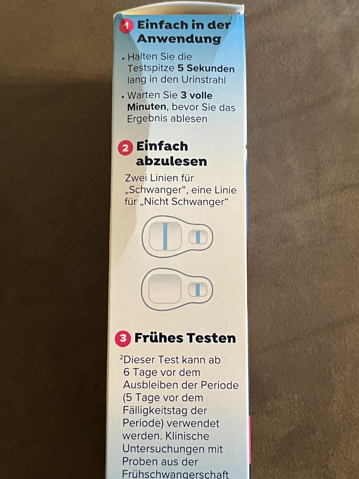 Hat mir Sicherheit gegeben