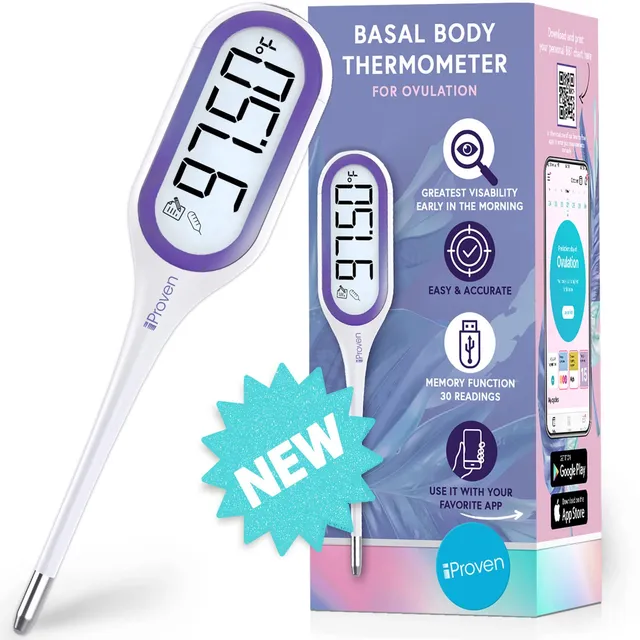 iproven-basalthermometer-f-r-ovulationstracking-bbt-mit-jumbo-lcd image 1