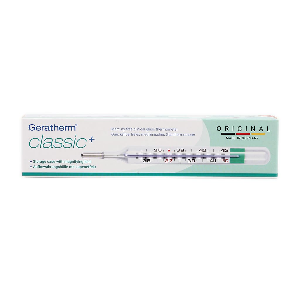 geratherm-classic-glas-fieberthermometer-ohne-quecksilber-mit-lupe image 2