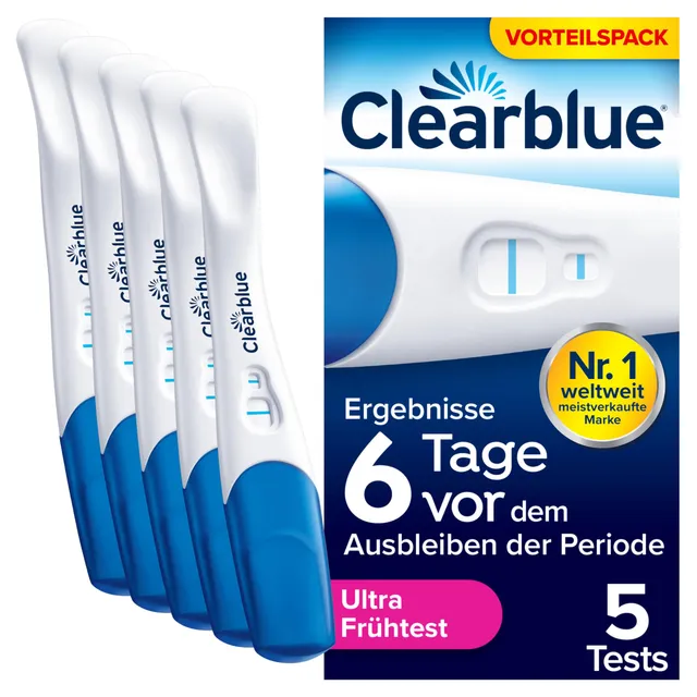 clearblue-ultra-fr-h-schwangerschaftstest-5er-pack image 1