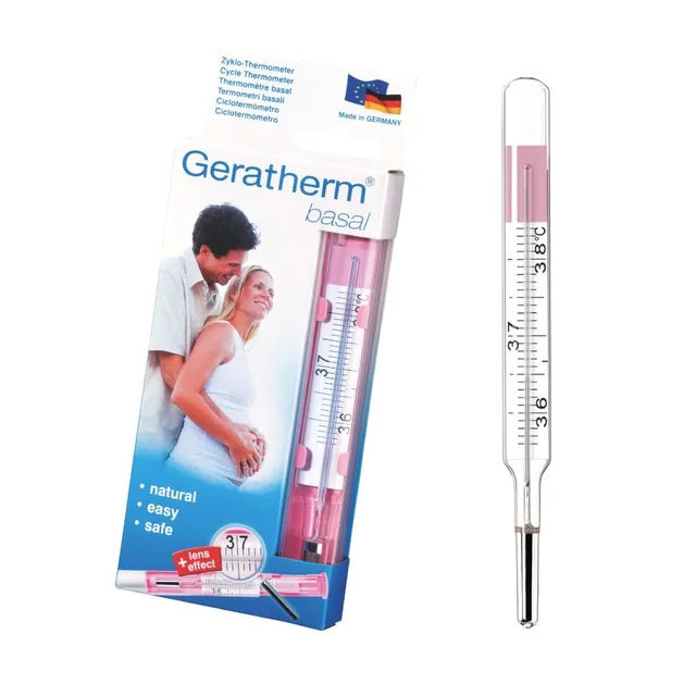 geratherm-basal-analog-basalthermometer-glas-made-in-germany image 1