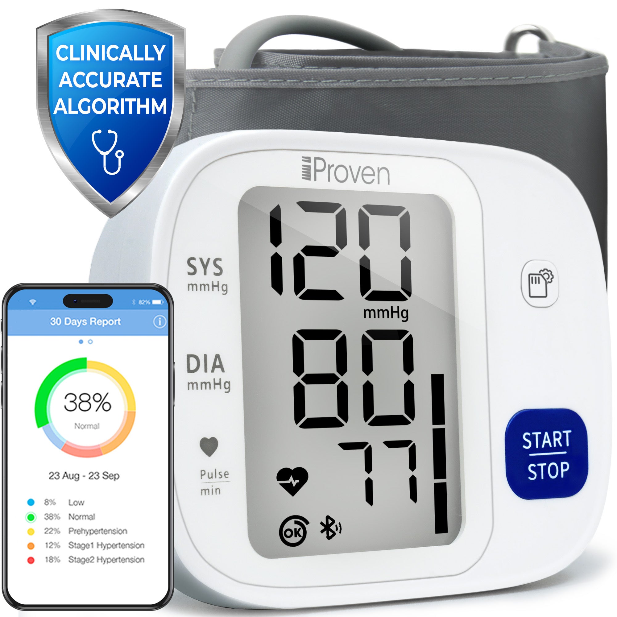 iproven-oberarm-blutdruckmessger-t-bpm-35-mit-bluetooth image 1