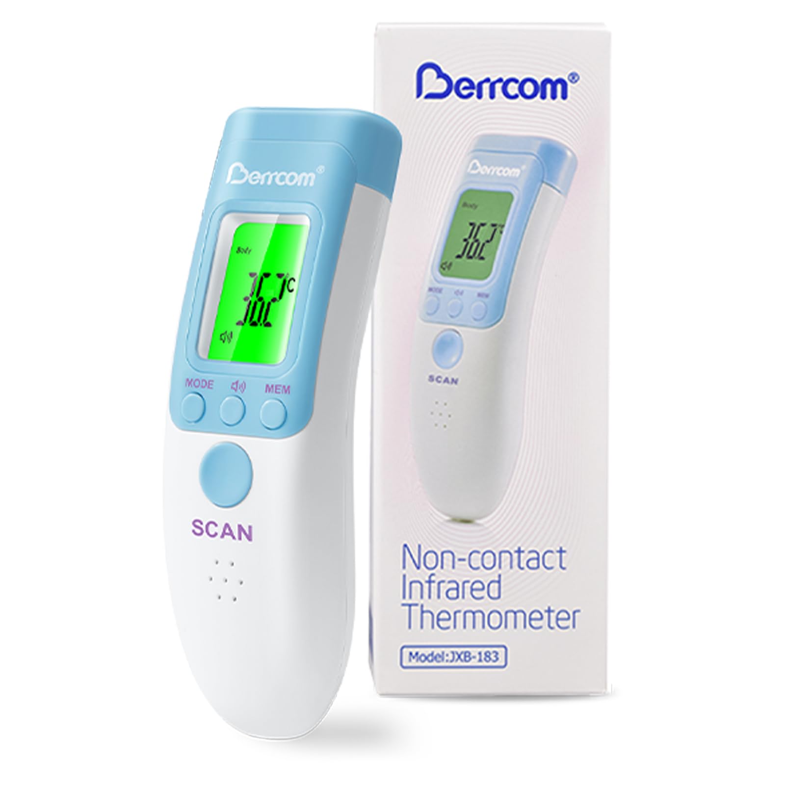 berrcom-jxb-183-ber-hrungsloses-stirnthermometer-infrarot image 1