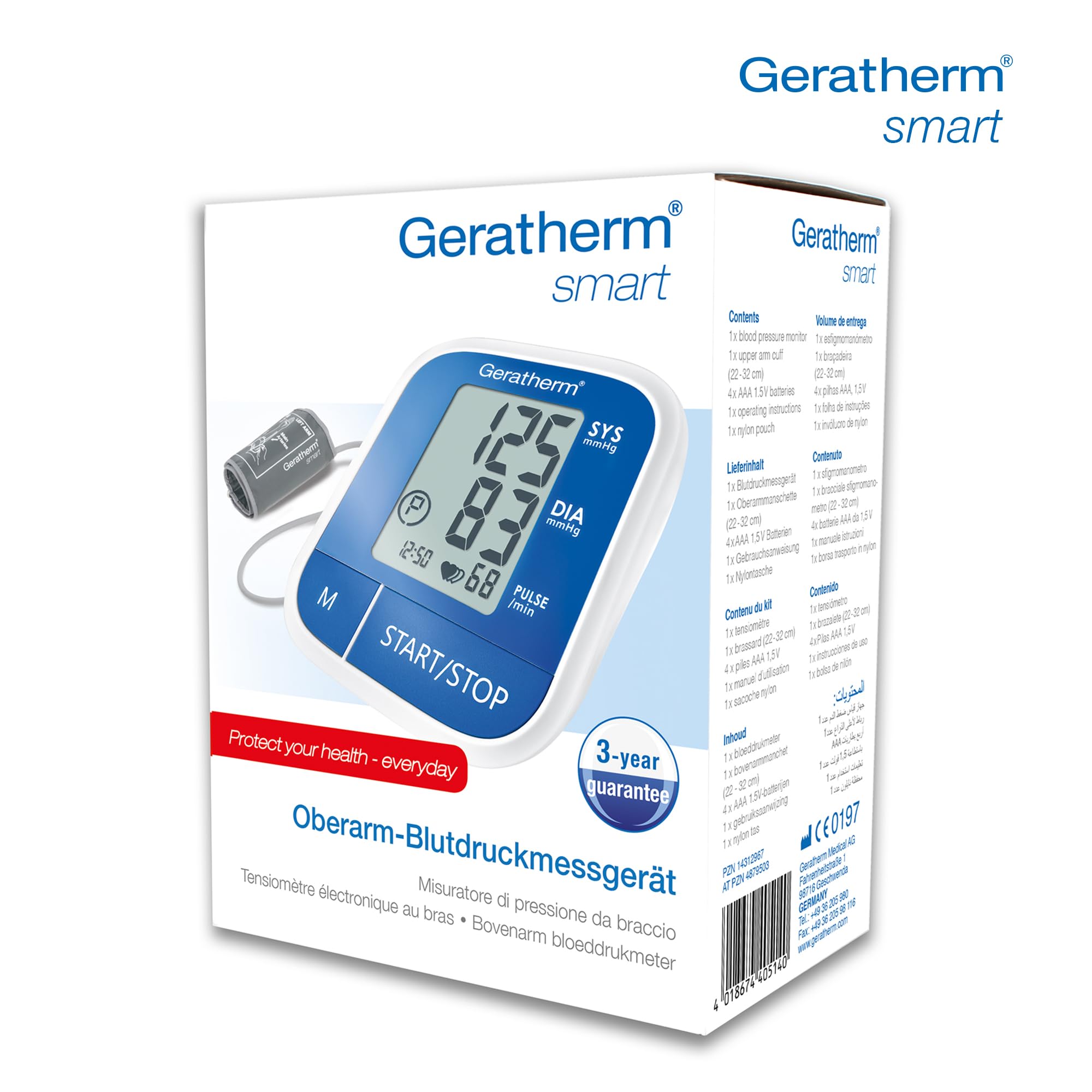 geratherm-smart-oberarm-blutdruckmessger-t-gro-es-lcd-display image 2